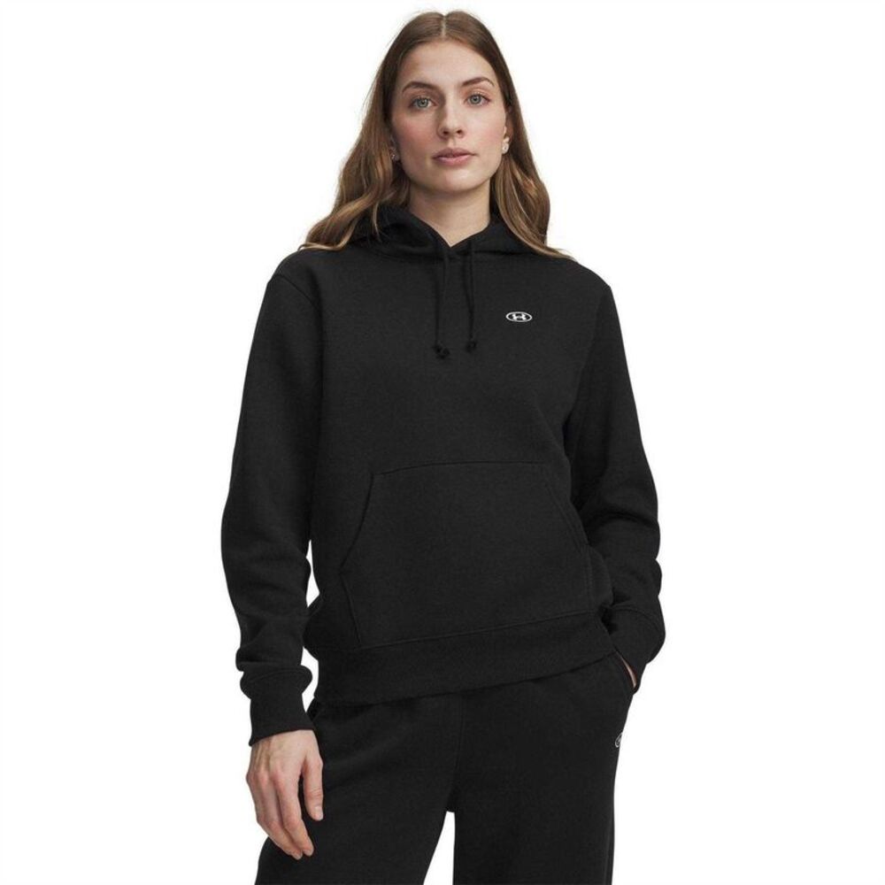 Under Armour Womens/Ladies Rival Fleece Hoodie / Black